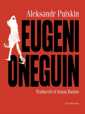 cover image of Eugeni Oneguin
